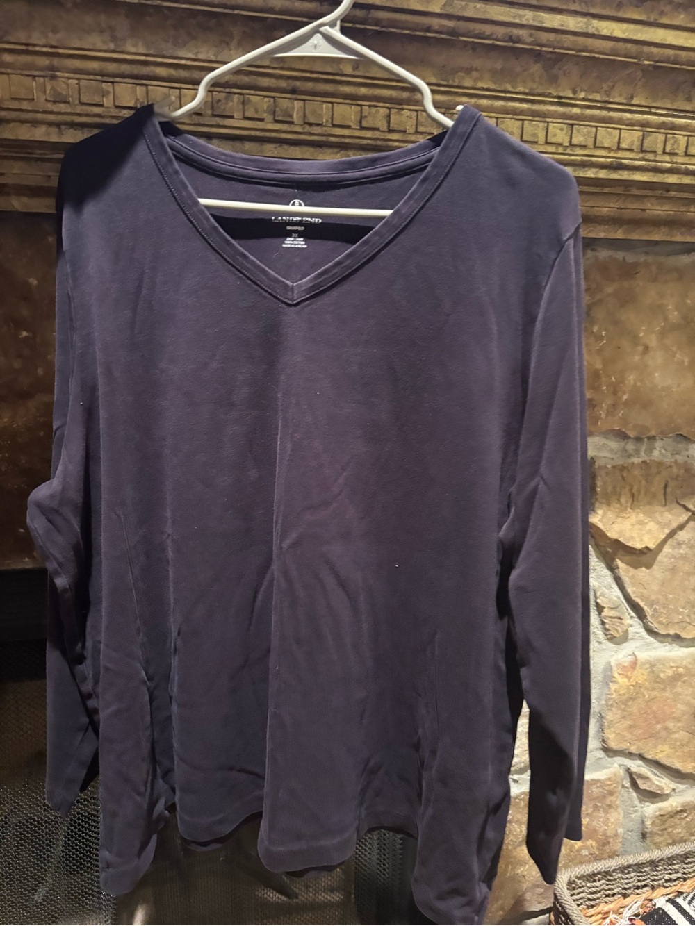 Womens V-neck long sleeve